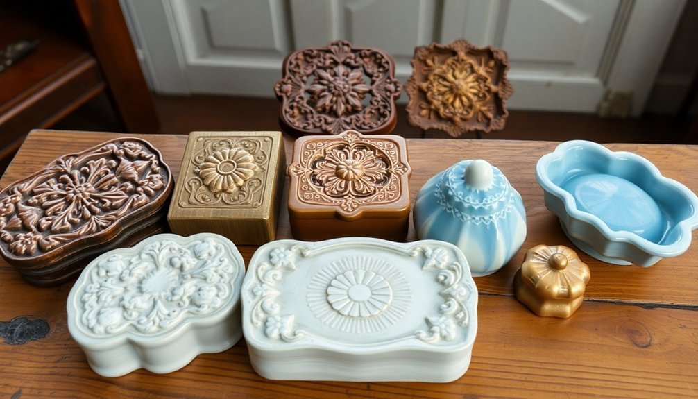 valuable mold materials wood metal ceramic