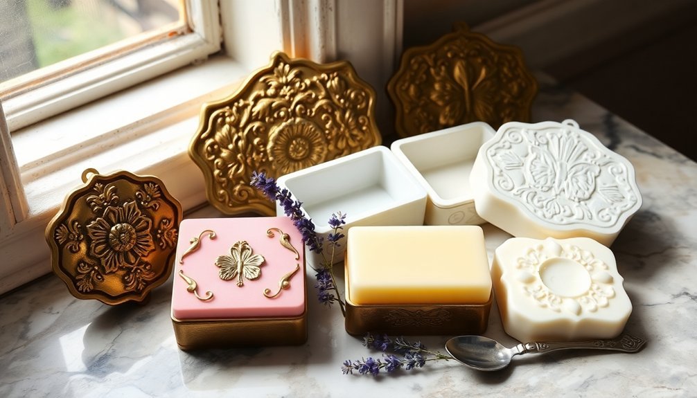 victorian soap mold elegance