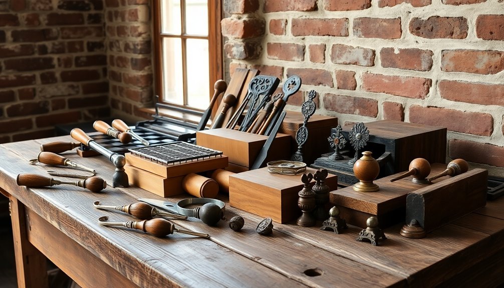 victorian soap workshop tools
