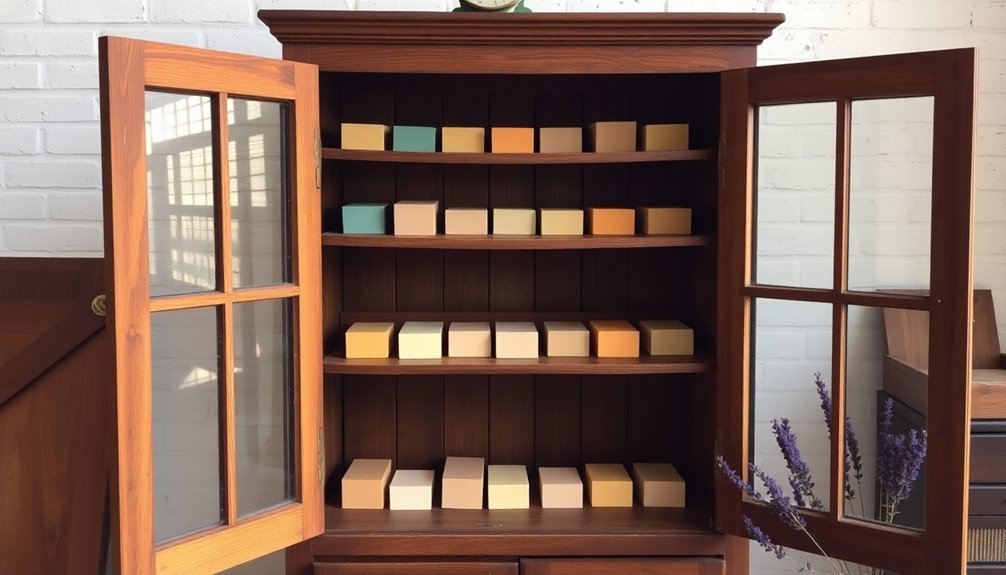 vintage cabinets for soap