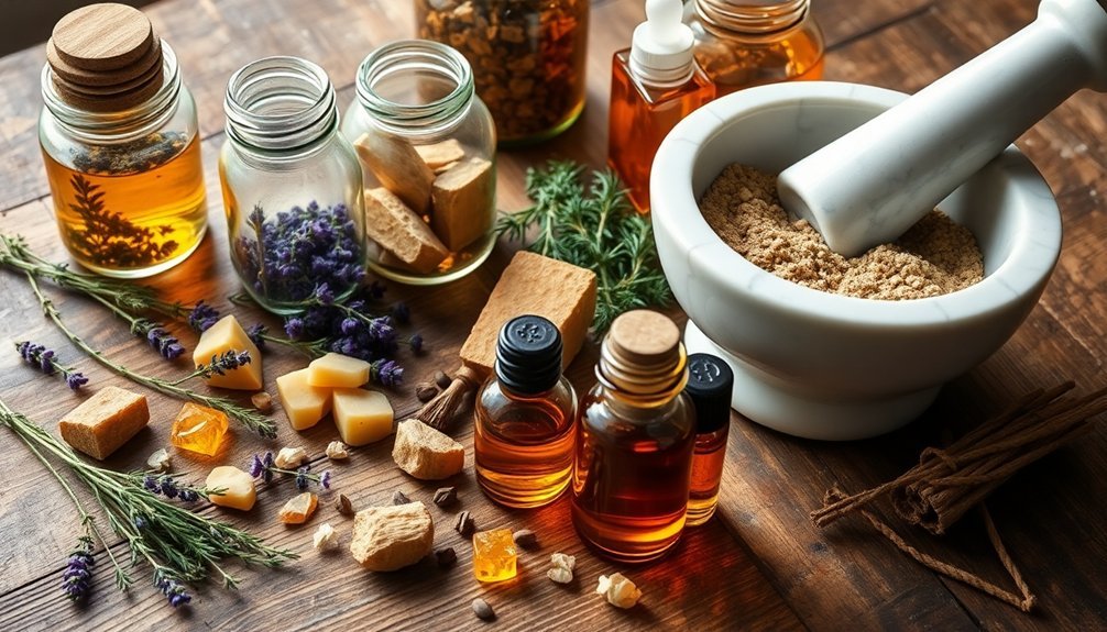 vintage scent combination creation