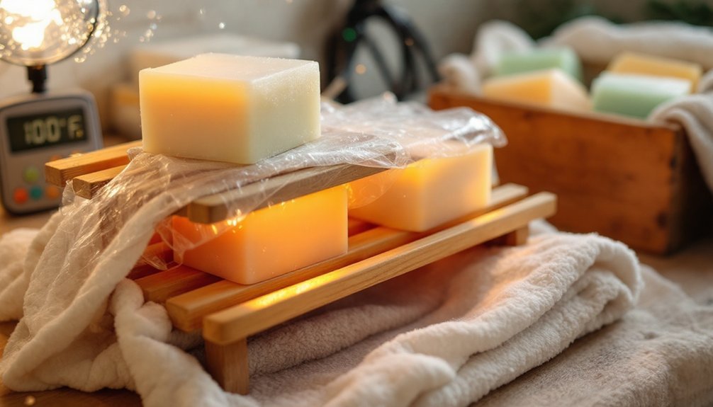 warm soap curing methods