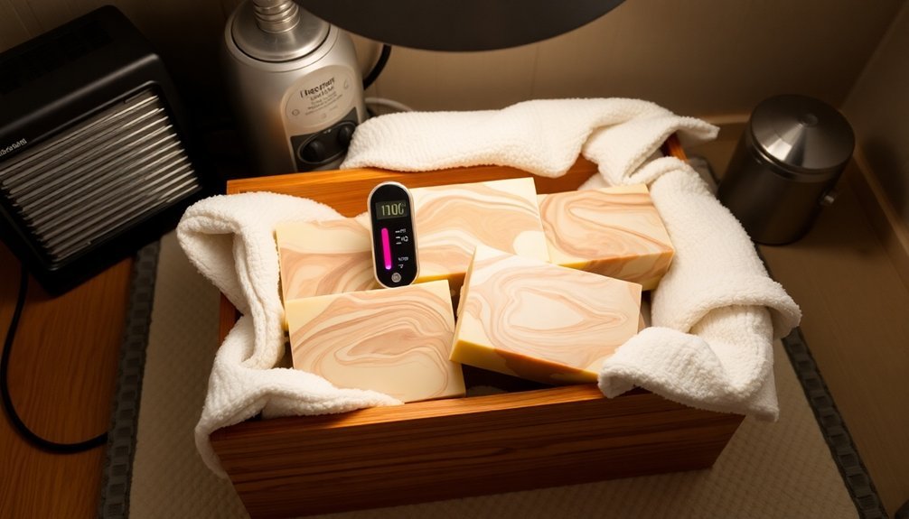 warm soap curing techniques