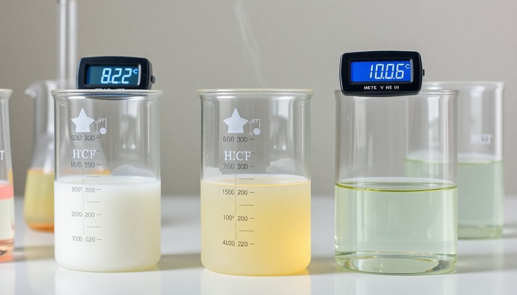 water temperature impacts saponification