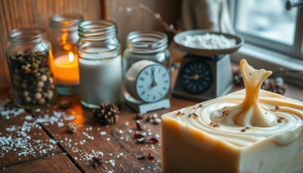 winter soap making tips