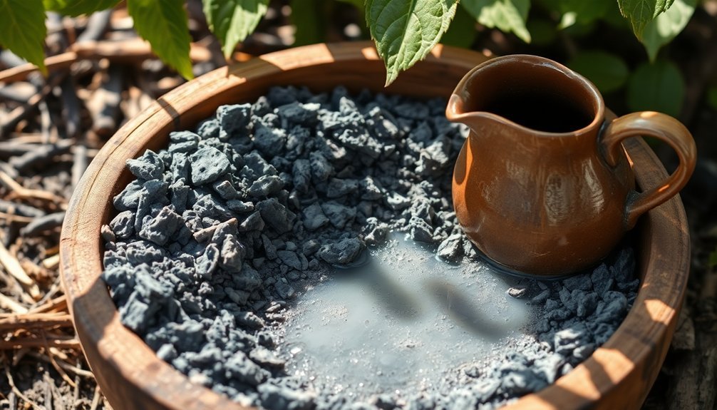 wood ashes lye extraction