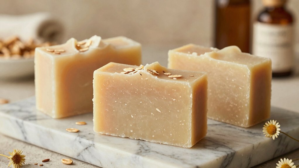 oatmeal based gentle skin soap